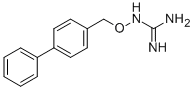 CAS 登录号：729-20-4， ((1,1'-联苯)-4-基甲氧基)-胍