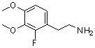 CAS 登录号：72912-24-4， 2-(2-氟-3,4-二甲氧基苯基)乙胺
