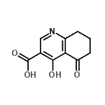 CAS#: 72913-01-0, 4-Hydroxy-5-oxo-5,6,7,8-tetrahydro-3-quinolinecarboxylic acid
