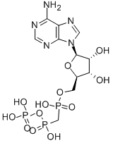CAS#: 7292-42-4, Adenosine 5'-[Hydrogen [[Hydroxy(Phosphonooxy)Phosphinyl]Methyl]Phosphonate]