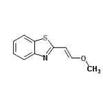 CAS#: 72930-79-1, 2-[(E)-2-Methoxyvinyl]-1,3-benzothiazole