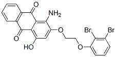 CAS#: 72953-51-6, 1-Amino-2-[2-(2,3-Dibromophenoxy)Ethoxy]-4-Hydroxyanthracene-9,10-Dione