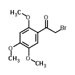 CAS#: 7298-46-6, 2-Bromo-1-(2,4,5-trimethoxyphenyl)ethanone