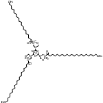 CAS#: 72987-31-6, [(4,6-Bis{[(icosanoyloxy)methyl](methoxymethyl)amino}-1,3,5-triazin-2-yl)(methoxymethyl)amino]methyl docosanoate