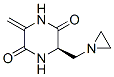 CAS 登录号：72995-81-4， (R)-3-(1-氮丙啶基甲基)-6-亚甲基-2,5-哌嗪二酮