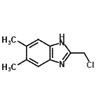CAS 登录号：72998-92-6， 2-(氯甲基)-5,6-二甲基-1H-苯并咪唑