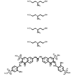 CAS#: 73003-71-1, (3E,3'E)-7,7'-(Carbonyldiimino)bis{3-[(2-methyl-4-sulfophenyl)hydrazono]-4-oxo-3,4-dihydro-2-naphthalenesulfonic acid} - 2,2'-(methylimino)diethanol (1:4)