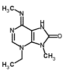 CAS#: 730238-58-1, (6Z)-3-Ethyl-9-methyl-6-(methylimino)-3,6,7,9-tetrahydro-8H-purin-8-one