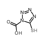 CAS#: 730915-04-5, 5-Thioxo-2,5-dihydro-1H-tetrazole-1-carboxylic acid