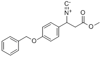 CAS 登录号：730971-63-8， 3-异氰基-3-(4-苄氧基苯基)丙酸甲酯