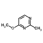 CAS#: 7314-65-0, 4-Methoxy-2-methylpyrimidine