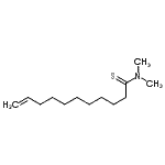 CAS#: 73160-88-0, N,N-Dimethyl-10-undecenethioamide