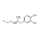 CAS 登录号：731746-28-4， 4-{2-[(2-氟乙基)氨基]丙基}-1,2-苯二酚