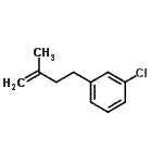 CAS#: 731772-08-0, 1-Chloro-3-(3-methyl-3-buten-1-yl)benzene