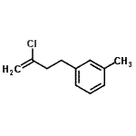 CAS#: 731772-17-1, 1-(3-Chloro-3-buten-1-yl)-3-methylbenzene