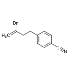 CAS#: 731772-76-2, 4-(3-Bromo-3-buten-1-yl)benzonitrile