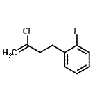 CAS#: 731772-94-4, 1-(3-Chloro-3-buten-1-yl)-2-fluorobenzene