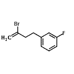 CAS#: 731773-06-1, 1-(3-Bromo-3-buten-1-yl)-3-fluorobenzene