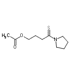 CAS 登录号：73199-66-3， 4-(1-吡咯烷基)-4-硫代丁基乙酸酯
