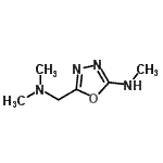 CAS#: 732183-16-3, 5-[(Dimethylamino)methyl]-N-methyl-1,3,4-oxadiazol-2-amine