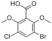 CAS 登录号：73219-92-8， 3-溴-5-氯-2,6-二甲氧基苯甲酸