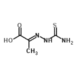 CAS#: 732221-48-6, (2E)-2-(Carbamothioylhydrazono)propanoic acid