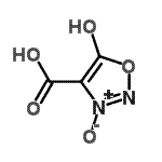 CAS 登录号：732240-75-4， 5-羟基-1,2,3-恶二唑-4-羧酸3-氧化物