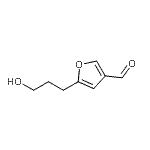 CAS#: 732284-23-0, 5-(3-Hydroxypropyl)-3-furaldehyde