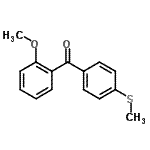 CAS#: 73242-08-7, (2-Methoxyphenyl)[4-(methylsulfanyl)phenyl]methanone