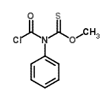 CAS#: 73280-66-7, O-Methyl (chlorocarbonyl)phenylcarbamothioate