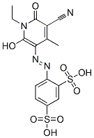 CAS#: 73280-79-2, 4-[(2Z)-2-(5-Cyano-1-Ethyl-4-Methyl-2,6-Dioxopyridin-3-Ylidene)Hydrazinyl]Benzene-1,3-Disulfonic Acid