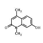 CAS 登录号：73290-60-5， 7-羟基-1,4-二甲基-2(1H)-喹啉酮