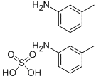 CAS 登录号：73297-49-1， 间甲苯胺硫酸盐