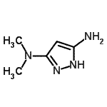 CAS#: 732981-76-9, N<sup>3</sup>,N<sup>3</sup>-Dimethyl-1H-pyrazole-3,5-diamine
