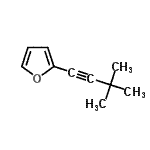 CAS#: 733035-90-0, 2-(3,3-Dimethyl-1-butyn-1-yl)furan