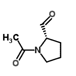 CAS 登录号：73323-64-5， (2S)-1-乙酰基-2-吡咯烷甲醛