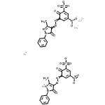 CAS#: 73324-04-6, Bis[3-[2-[4,5-dihydro-3-methyl-5-(oxo)-1-phenyl-1H-pyrazol-4-yl]diazenyl]-2-(hydroxy)-5-nitrobenzenesulfonato]-Chromate sodium hydrogen