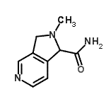 CAS 登录号：73335-55-4， 2-甲基-2,3-二氢-1H-吡咯并[3,4-c]吡啶-1-甲酰胺