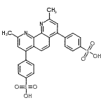CAS#: 73348-75-1, 4,4'-(2,9-Dimethyl-1,10-phenanthroline-4,7-diyl)dibenzenesulfonic acid