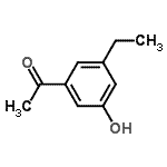 CAS#: 733679-07-7, 1-(3-Ethyl-5-hydroxyphenyl)ethanone