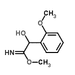 CAS 登录号：733693-70-4， 甲基2-羟基-2-(2-甲氧基苯基)乙亚氨酸酯