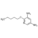 CAS#: 733698-96-9, 2-(Pentyloxy)-3,5-pyridinediamine