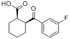 CAS#: 733742-66-0, cis-2-(3-Fluorobenzoyl)Cyclohexane-1-Carboxylic Acid