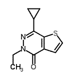 CAS#: 733745-59-0, 7-Cyclopropyl-5-ethylthieno[2,3-d]pyridazin-4(5H)-one
