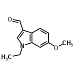 CAS#: 733747-53-0, 1-Ethyl-6-methoxy-1H-indole-3-carbaldehyde