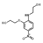 CAS#: 73388-54-2, 2-{[2-(2-Hydroxyethoxy)-4-nitrophenyl]amino}ethanol