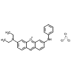 CAS#: 73398-25-1, 3-Anilino-7-(diethylamino)phenoxazin-5-ium trichlorozincate(1-)