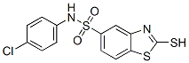 CAS#: 7341-89-1, N-(4-Chlorophenyl)-2,3-Dihydro-2-Thioxo-5-Benzothiazolesulfonamide