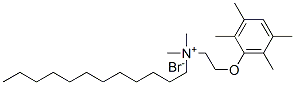 CAS#: 73430-81-6, Dodecyl-Dimethyl-[2-(2,3,5,6-Tetramethylphenoxy)Ethyl]Azanium Bromide