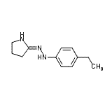 CAS#: 734475-61-7, 5-[2-(4-Ethylphenyl)hydrazino]-3,4-dihydro-2H-pyrrole